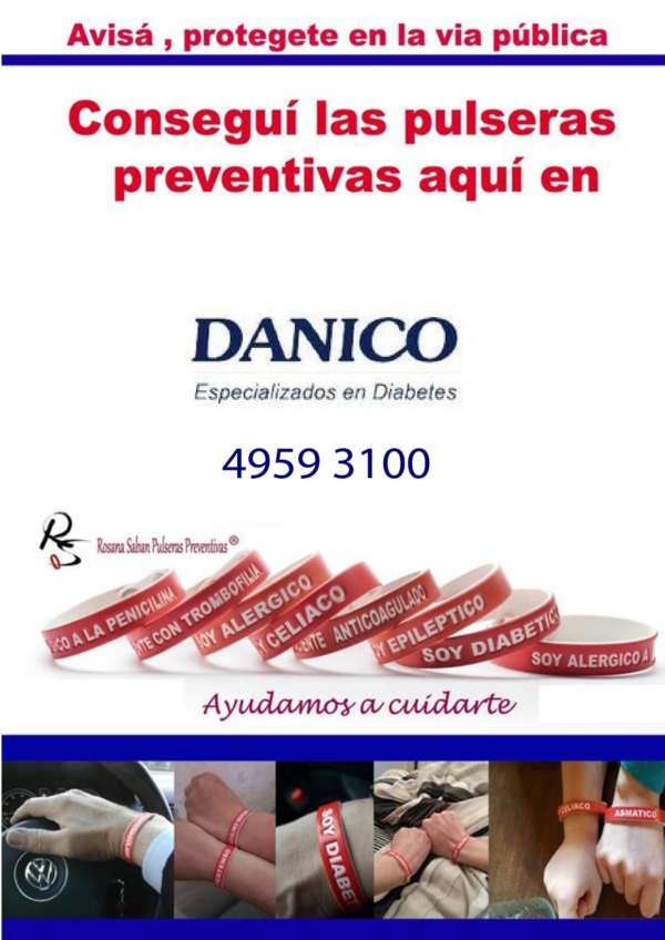 Pulsera Preventiva (consultar disponibilidad antes de comprar)