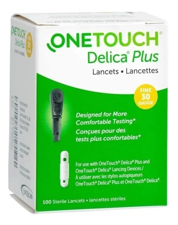 Lancetas Delica x 100